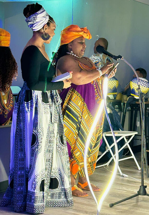 Mamie Jay & Love Shamar Hosting 2025 Fire Jazz & Poetry